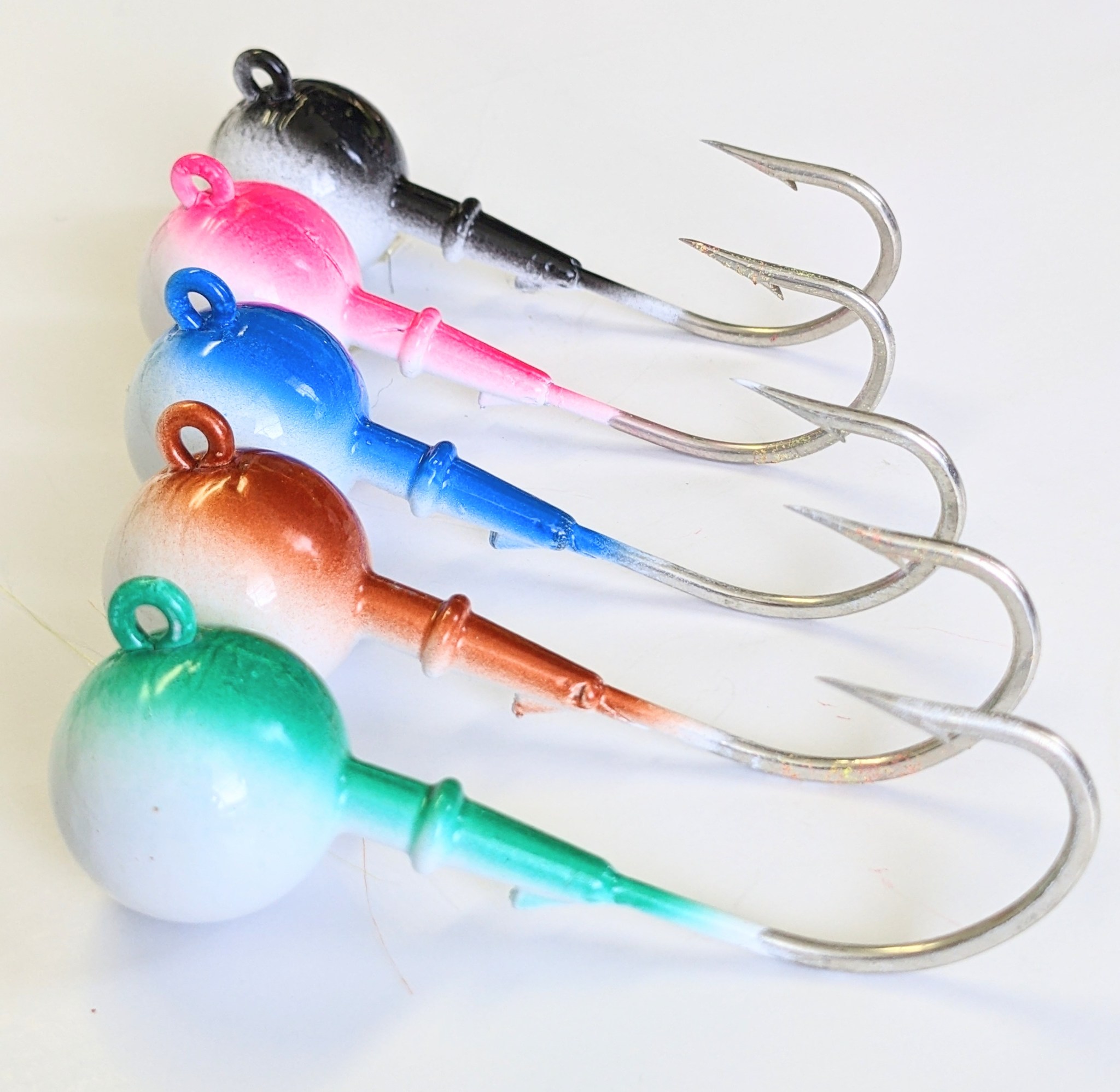 'Saltwater Ball' Jig Heads BucktailLures