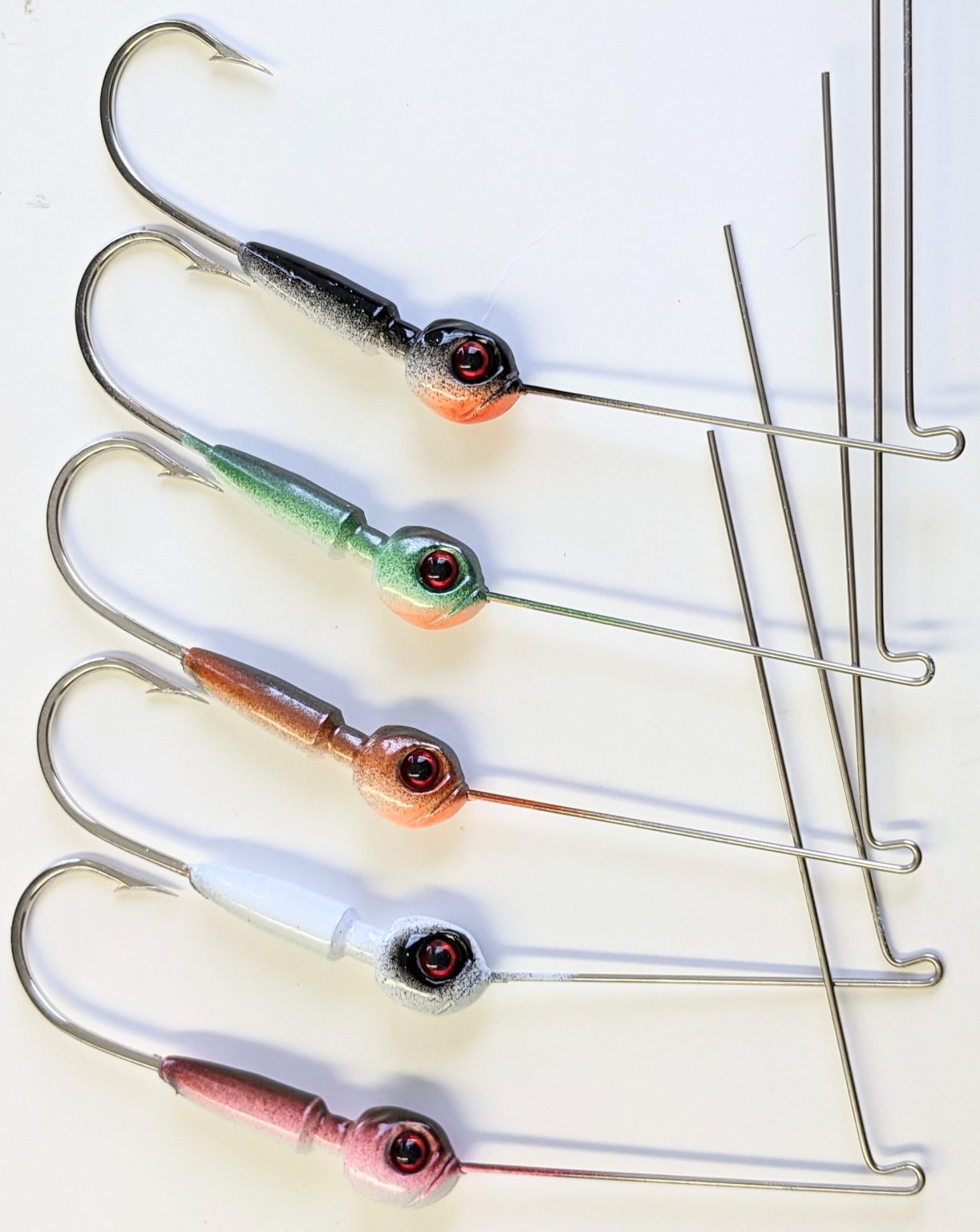 'Hidden Weight' Spinnerbait Heads BucktailLures