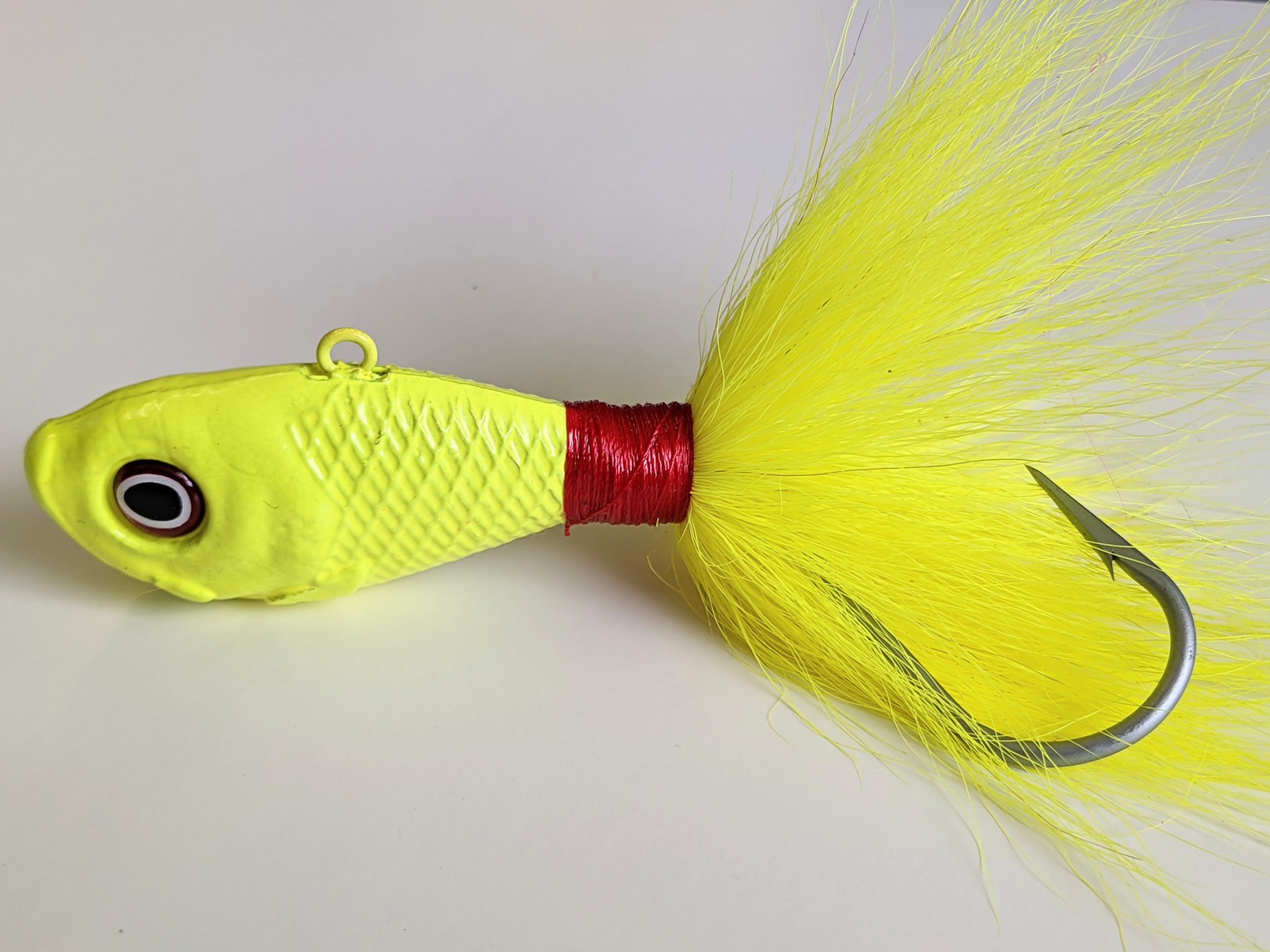 Pink Bucktail aka Bass Candy - Uncle Fishs Bucktails