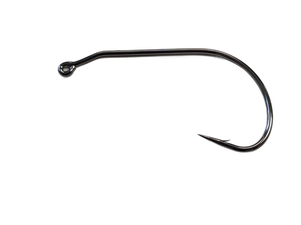 Mustad 37140 Wide Gap Fishing Hook - Hollow Point, Slightly Reversed, Size 4, Bronze - View #14