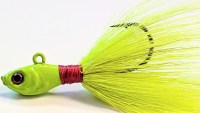 3/8oz Char Ultra Minnow Bucktail Jig real bucktail- CO220